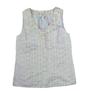 St. TROPEZ west linen top Womens Size Small
